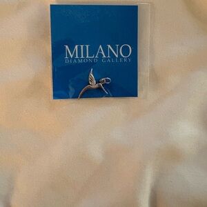 Milano Silver Hummingbird Pendant